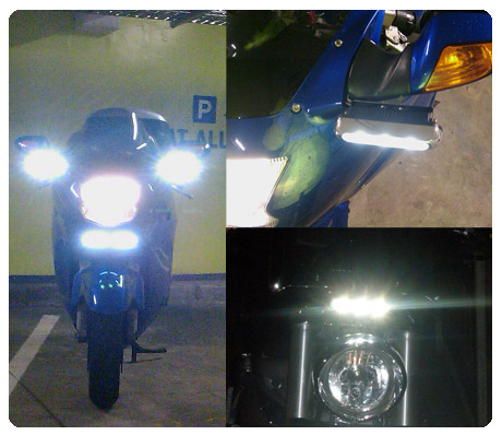 Motorcycle LED Ultimate Running Light Pods