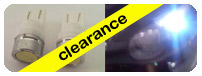 Ultra white low power sidelight replacement bulb
