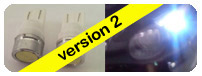 Ultra white low power sidelight replacement bulb